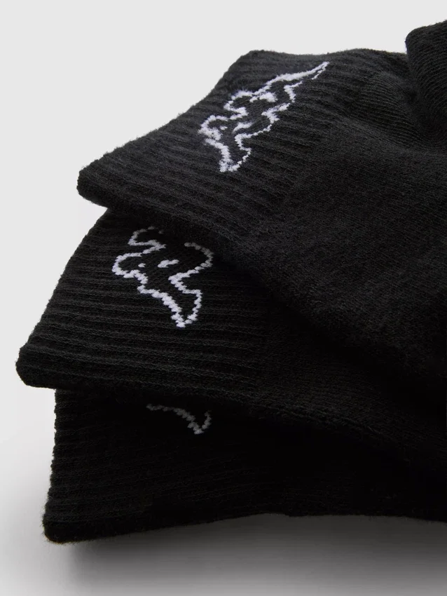 3-pack Kappa x Primark kortare strumpor