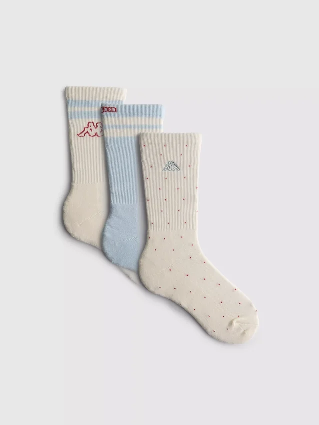 3-pack Kappa x Primark strumpor