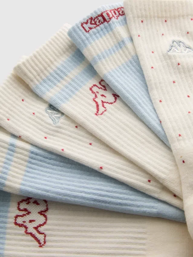 3-pack Kappa x Primark strumpor