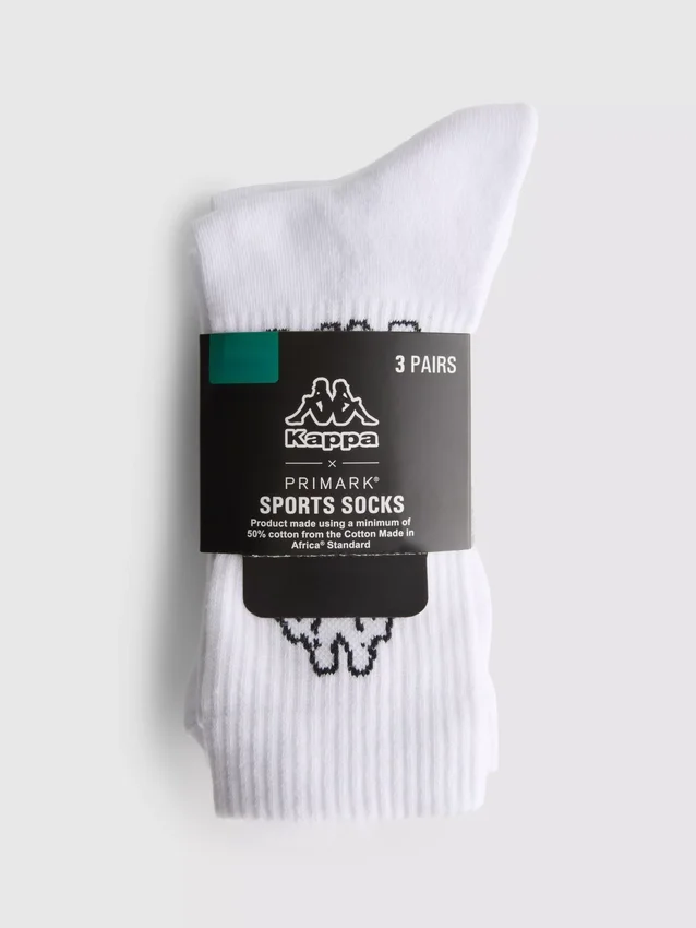 3-pack Kappa x Primark-strumpor