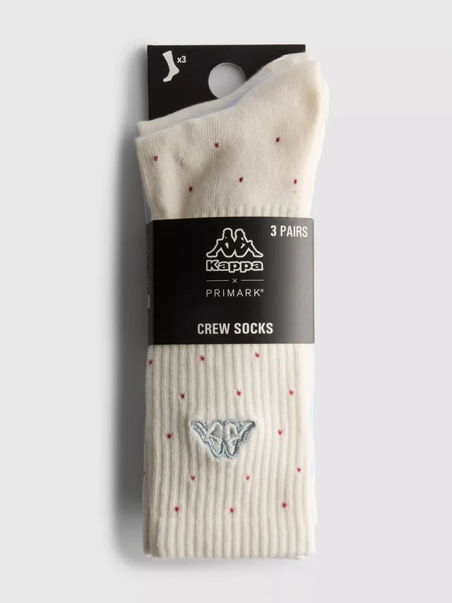 3-pack Kappa x Primark strumpor