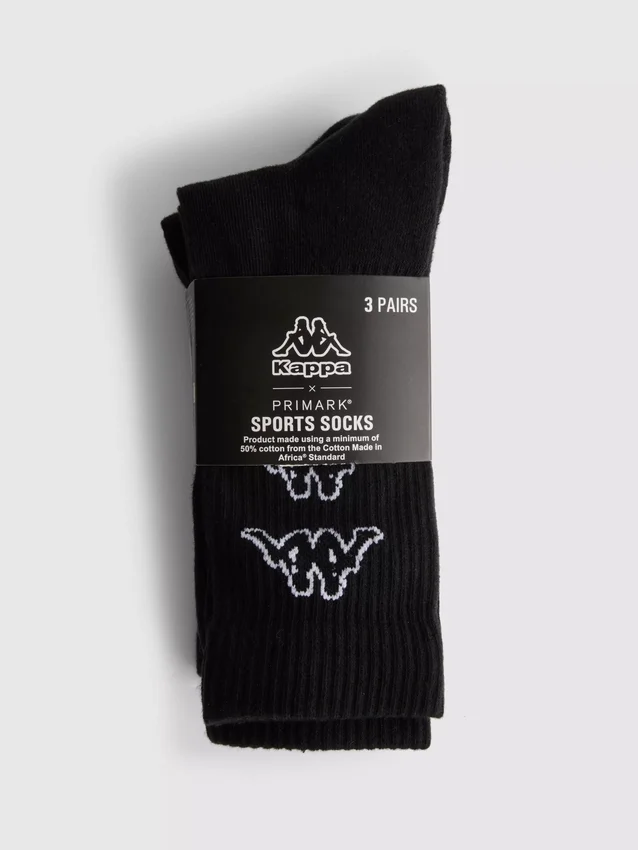 3-pack Kappa x Primark-strumpor