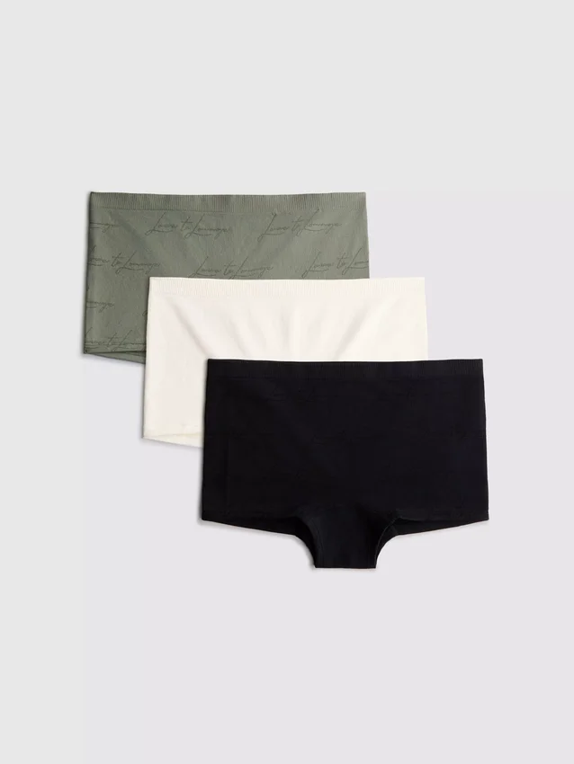 3-pack Love to Lounge-boyshorts
