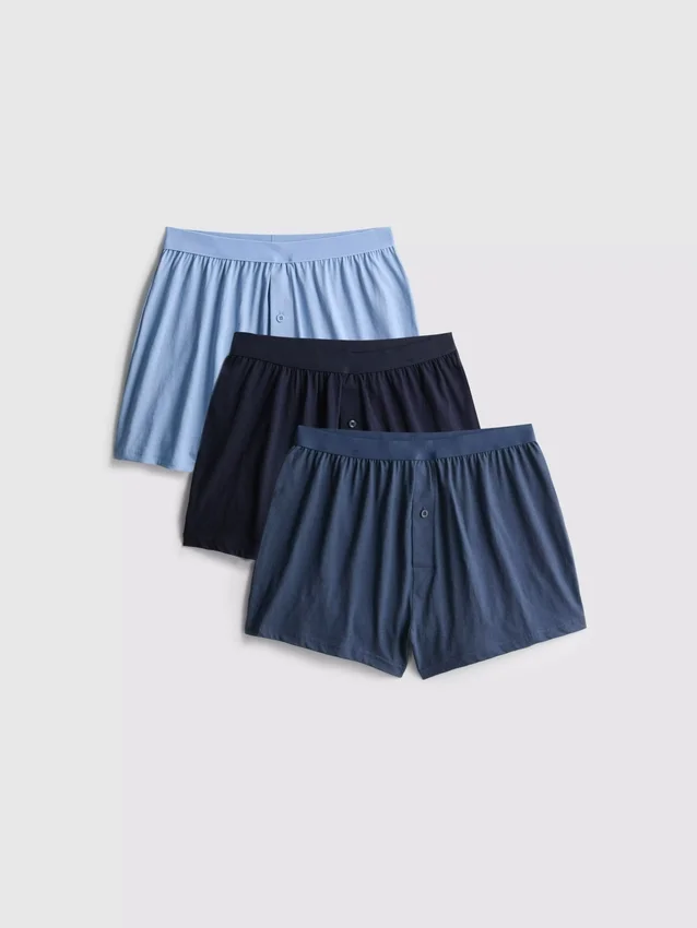 3-pack lösa boxershorts