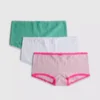 3-pack pointelle mini-boyshorts