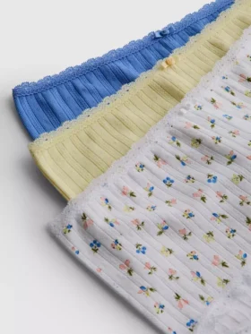 3-pack pointelle mini-boyshorts