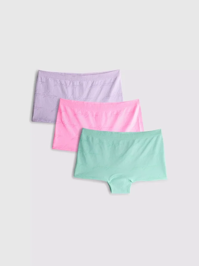 3-pack sömlösa boyshorts från Love to Lounge
