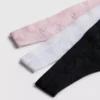 3-pack sömlösa jacquard-stringtrosor