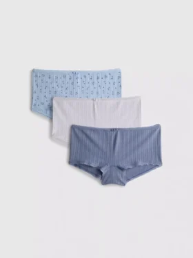 3-pack sömlösa mini-boyshorts