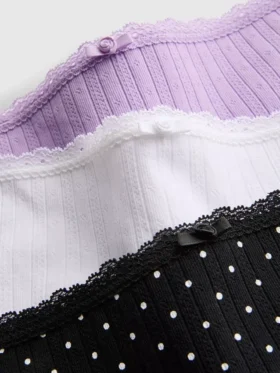 3-pack sömlösa mini-boyshorts