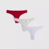 3-pack sömlösa stringtrosor
