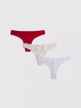 3-pack sömlösa stringtrosor