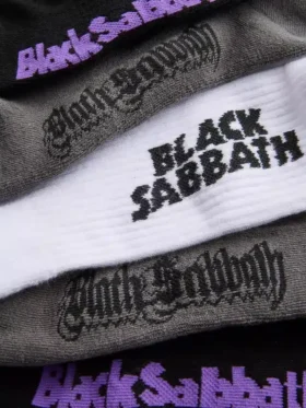 3-pack svarta Sabbath-strumpor