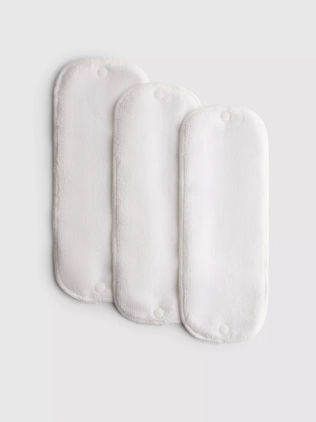 3-pack återanvändbara blöjinlägg