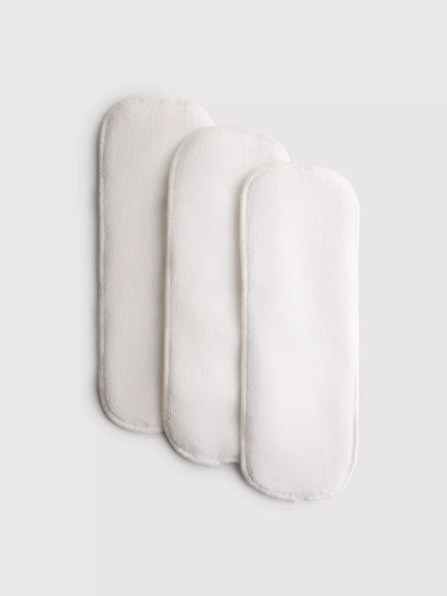 3-pack återanvändbara blöjinsatser