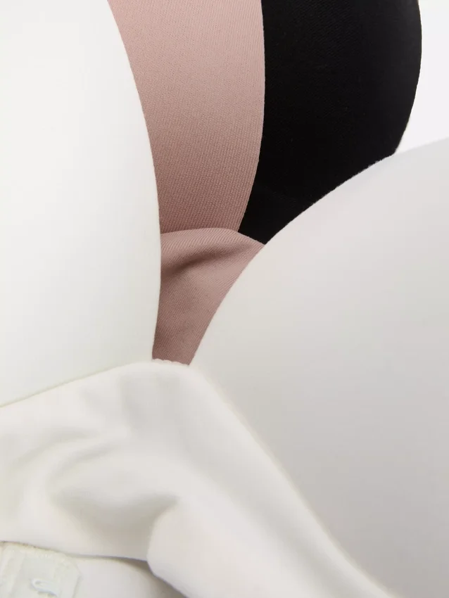 3-pack trådlösa borstade Bh:ar