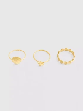 3-pack vattentäta ringar i snäckform