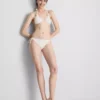3D-blommig triangel-bikinitopp
