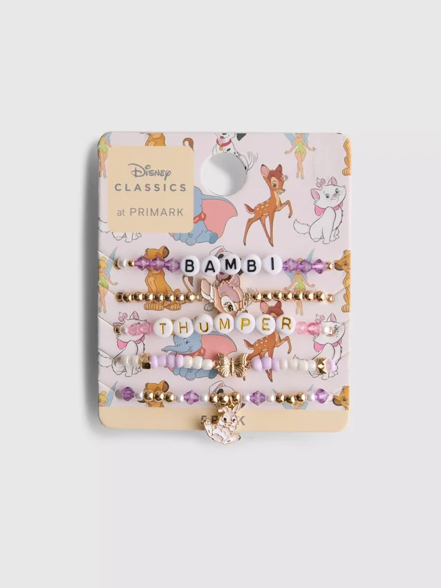 4-pack Disney-armband med Bambi-motiv