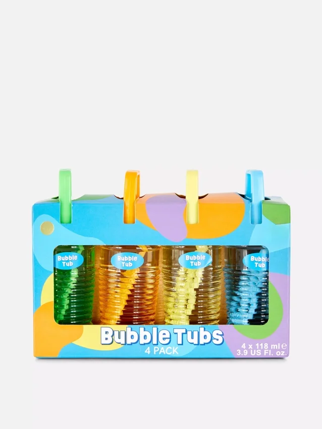 4-pack med bubbelblåsarset