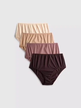 4-pack trosor i hudfärg