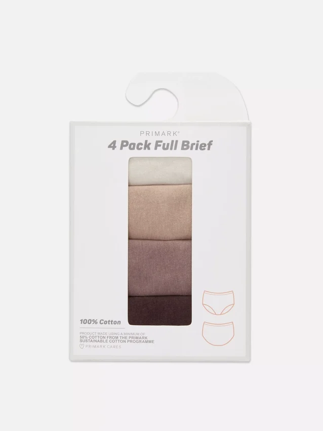 4-pack trosor med hög midja