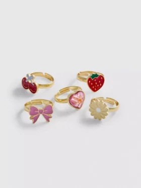 5-pack berlockringar