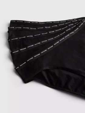 5-pack bikinitrosor med hög bomullshalt