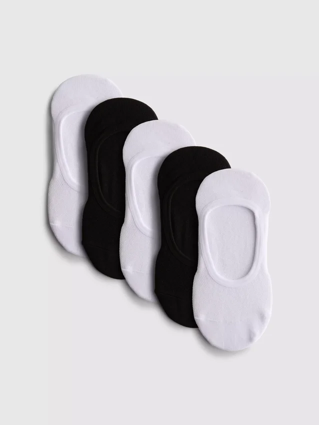 5-pack bomullsrika sportstrumpor