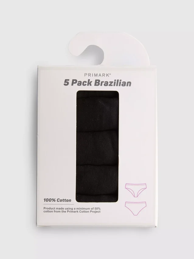 5-pack brasilianska trosor i bomull