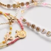 5-pack Disney Winnie the Pooh-armband med pärlor och berlocker