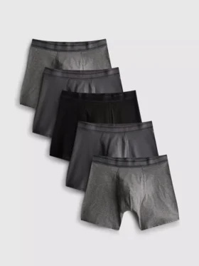 5-pack jacquard-boxershorts