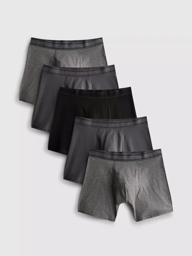 5-pack jacquard-boxershorts