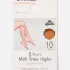 5-pack matta knähöga strumpbyxor