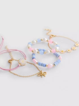 5-pack med roliga armband