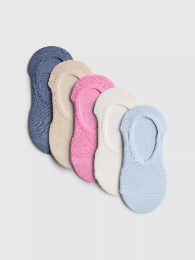 5-pack osynliga sportstrumpor
