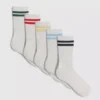 5-pack randiga kortstrumpor