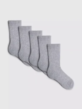 5-pack ribbade strumpor