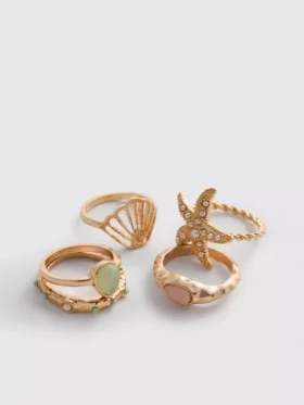 5-pack ringar med marint tema