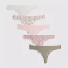 5-pack stringtrosor i mikrofiber