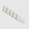 5-pack strumpor med ribbade muddar