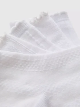 5-pack texturerade strumpor som når till vaden