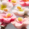 6-pack hårspännen med blommotiv