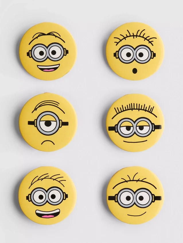6-pack minions-knappar