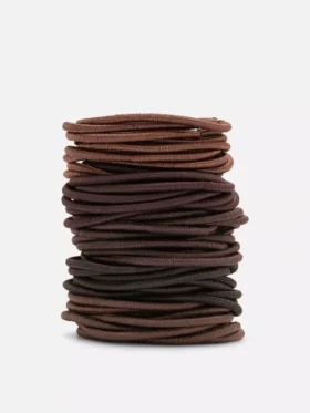 60-pack tjocka elastiska hårband