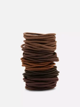 60-pack tjocka elastiska hårband