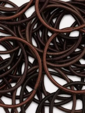 60-pack tjocka elastiska hårband