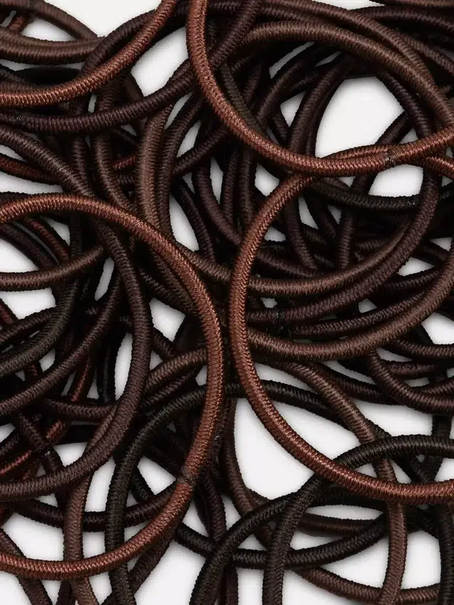 60-pack tjocka elastiska hårband