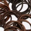60-pack tjocka elastiska hårband
