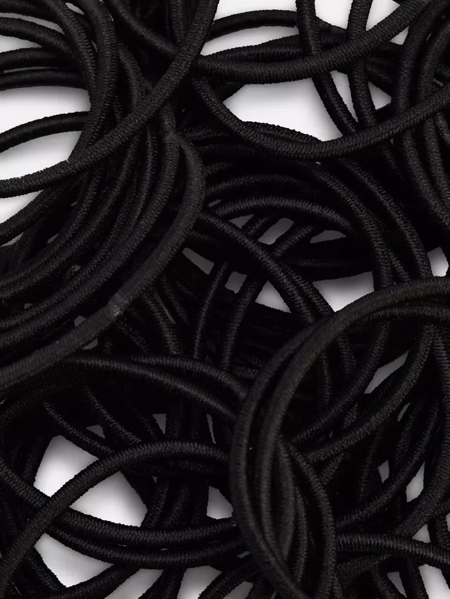 60-pack tjocka elastiska hårband